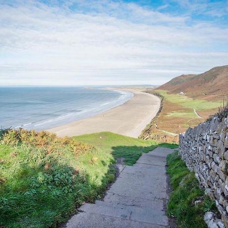 The Old School Cottage Ship Farm - 1 Bedroom - Rhossili Eksteriør bilde